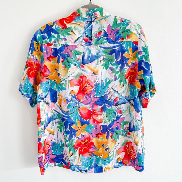 Vintage Women's Alfred Dunner Size 12 Button Up Top - Picture 3 of 3